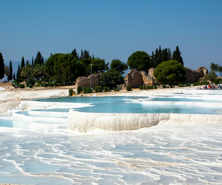 Travertine terraces of Pamukkale — Kackar Tour DMC